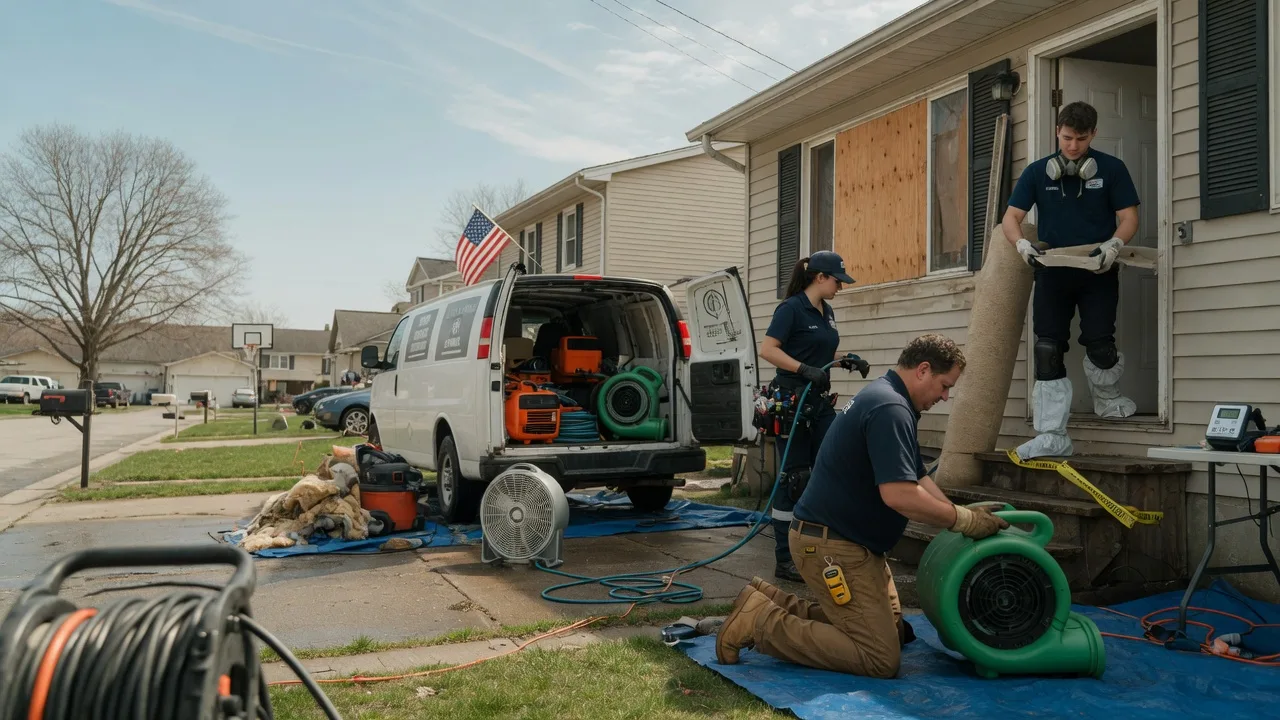 Water Damage Restoration in Dunbar, PA near me